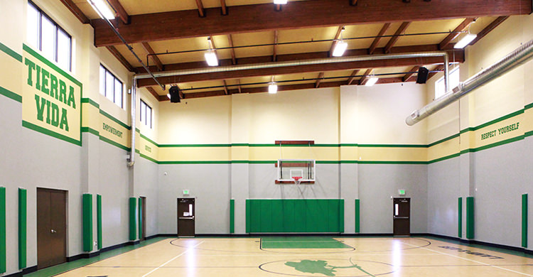Commercial Building Painting by Kiona West